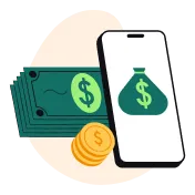 icon money circle