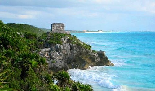 mayan ruins slide one